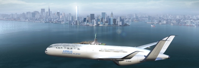 Airbus Plane Concept New York